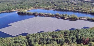 Sayreville, NJ floating solar installation